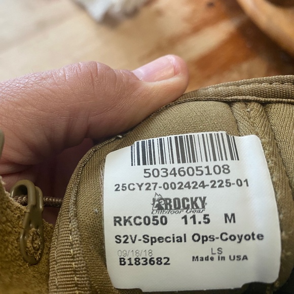 Rocky Special Ops Tactical boots - Picture 3 of 3